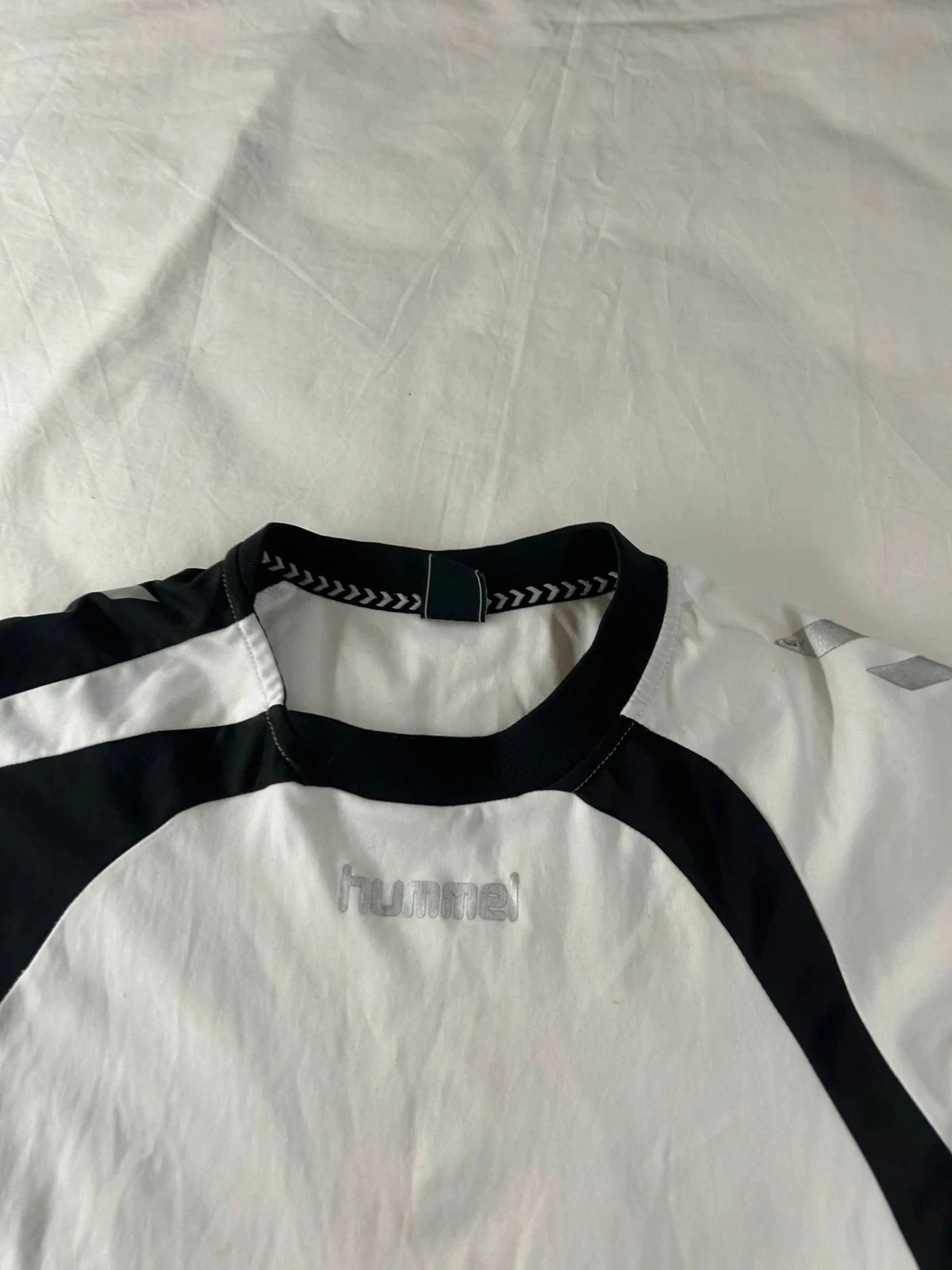 White Hummel jersey t-shirt – photo 4